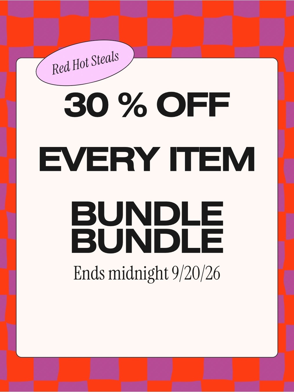 30 % off sale